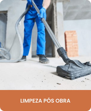 terceirização de limpeza poós obra